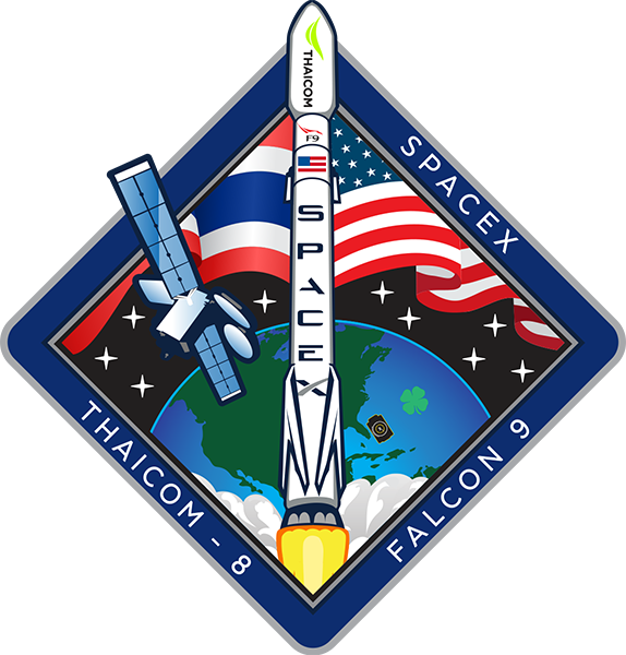 SpaceX запускает Thaicom 8: вторая попытка [текстовая трансляция] [посадка первой ступени успешна] - 1